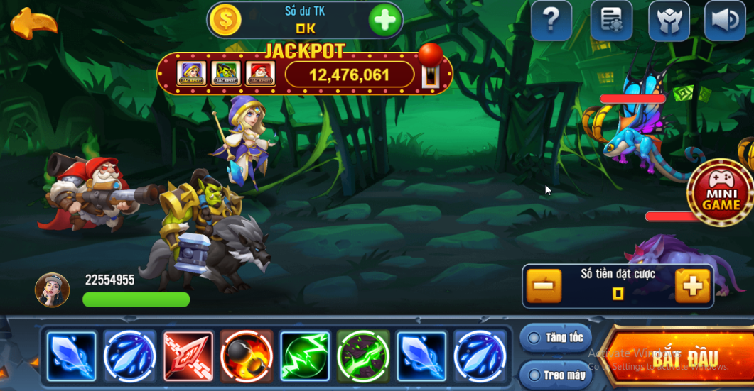 Trải nghiệm trò chơi Ma Thú Wow tại 68 game bài